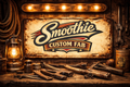 Smoothie Custom Fab License Plate
