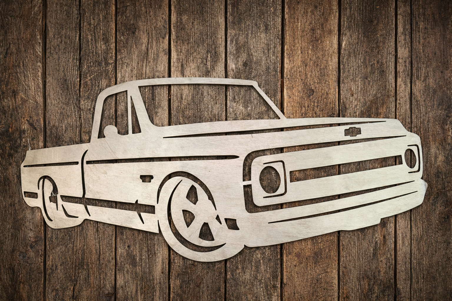 This Chevy C10 Sign