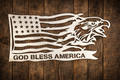 God Bless America Flag