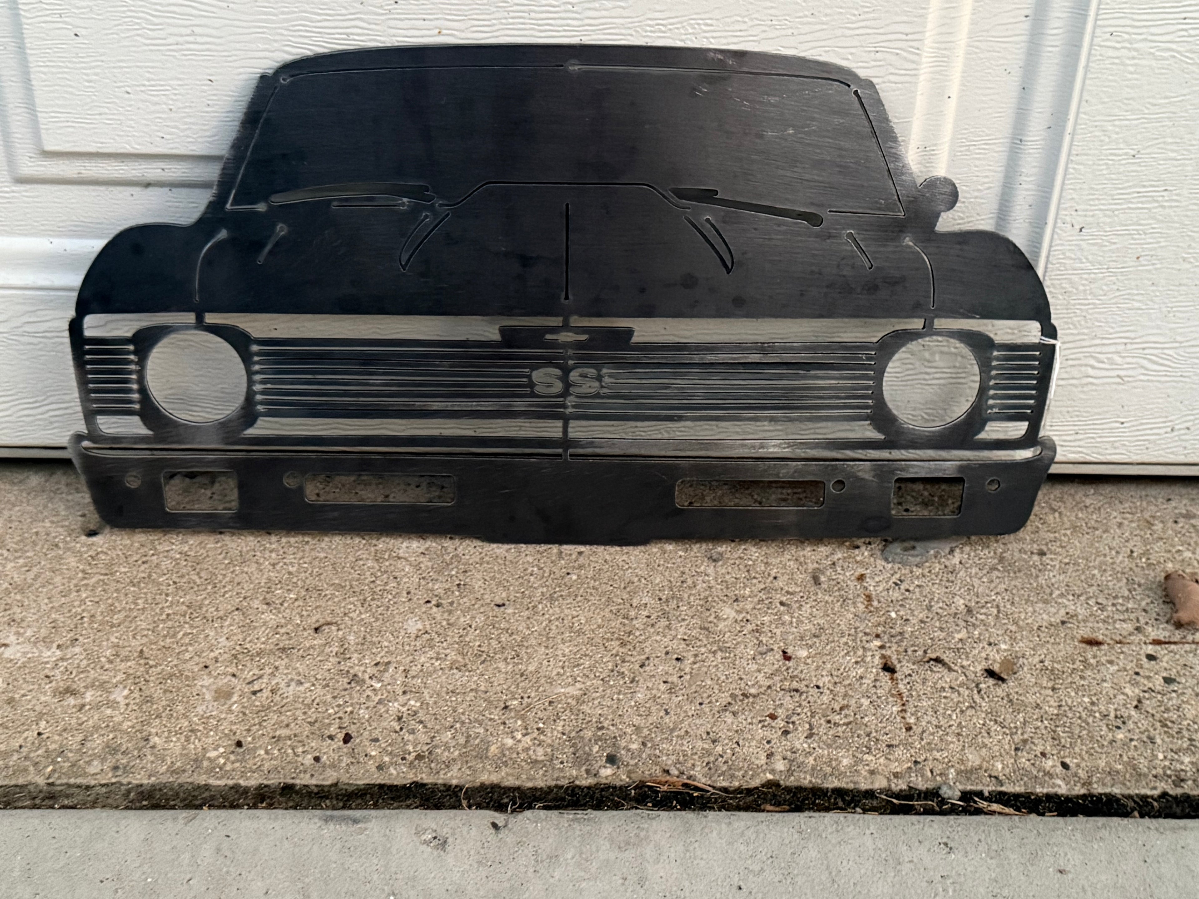 1970 Nova SS metal sign