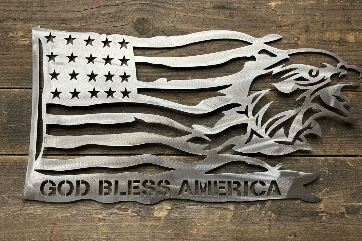 God Bless America Flag