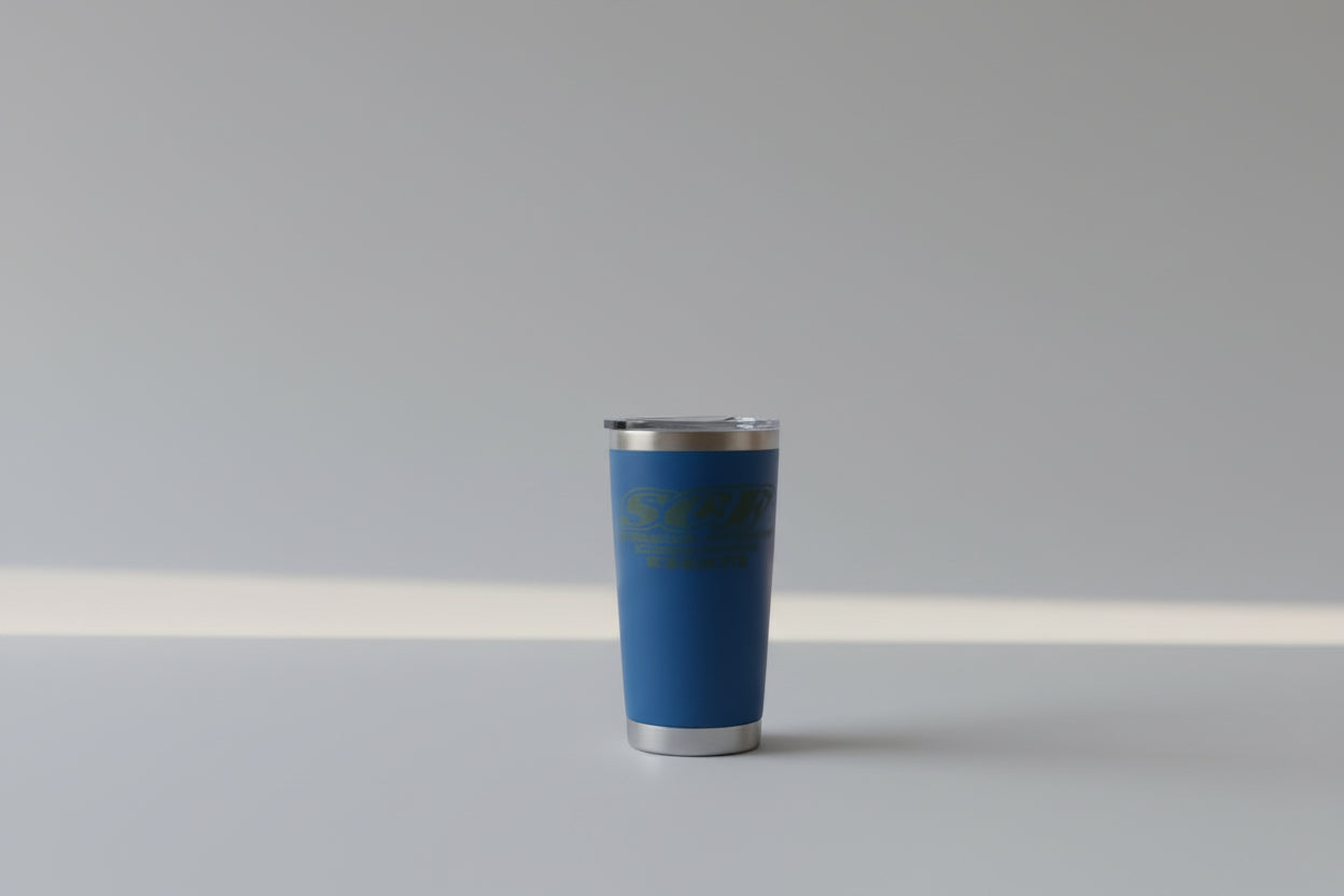Deep Blue 20 oz tumbler