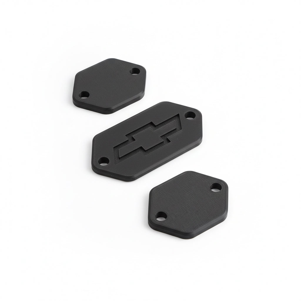 Small Block Chevy Exhaust Port Block Off Plates